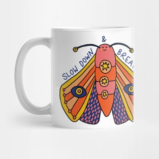 Slow Down Moth Mug